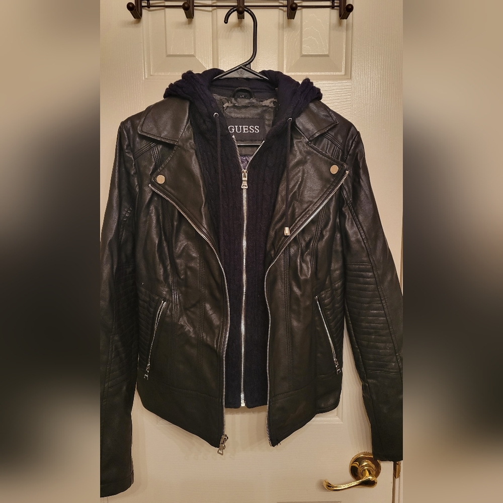 Faux Leather Jacket